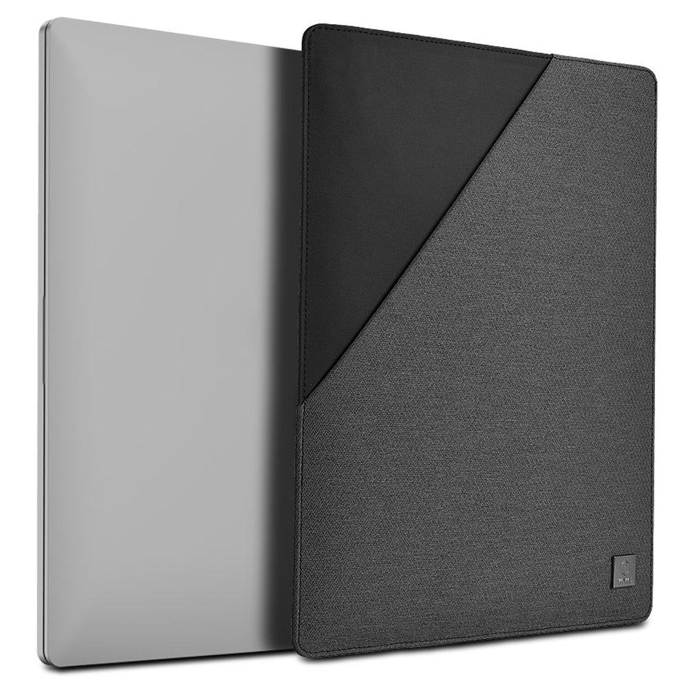 Wiwu Blade Series 13.3-inch Laptop Protective Sleeve Case Magnetic Absorption Ultra-thin Notebook Carry Bag - Grey