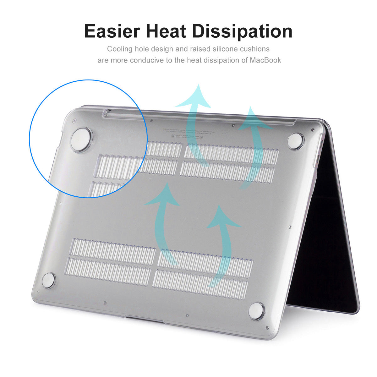 for MacBook Pro 13 inch (2016-2017) A1706 A1708/(2018-2019) A1989/ (2019) A2159 Forest Series Heat Dissipation Laptop Case Pattern Design Hard PC Polycarbonate Notebook Protective Case - Bulb