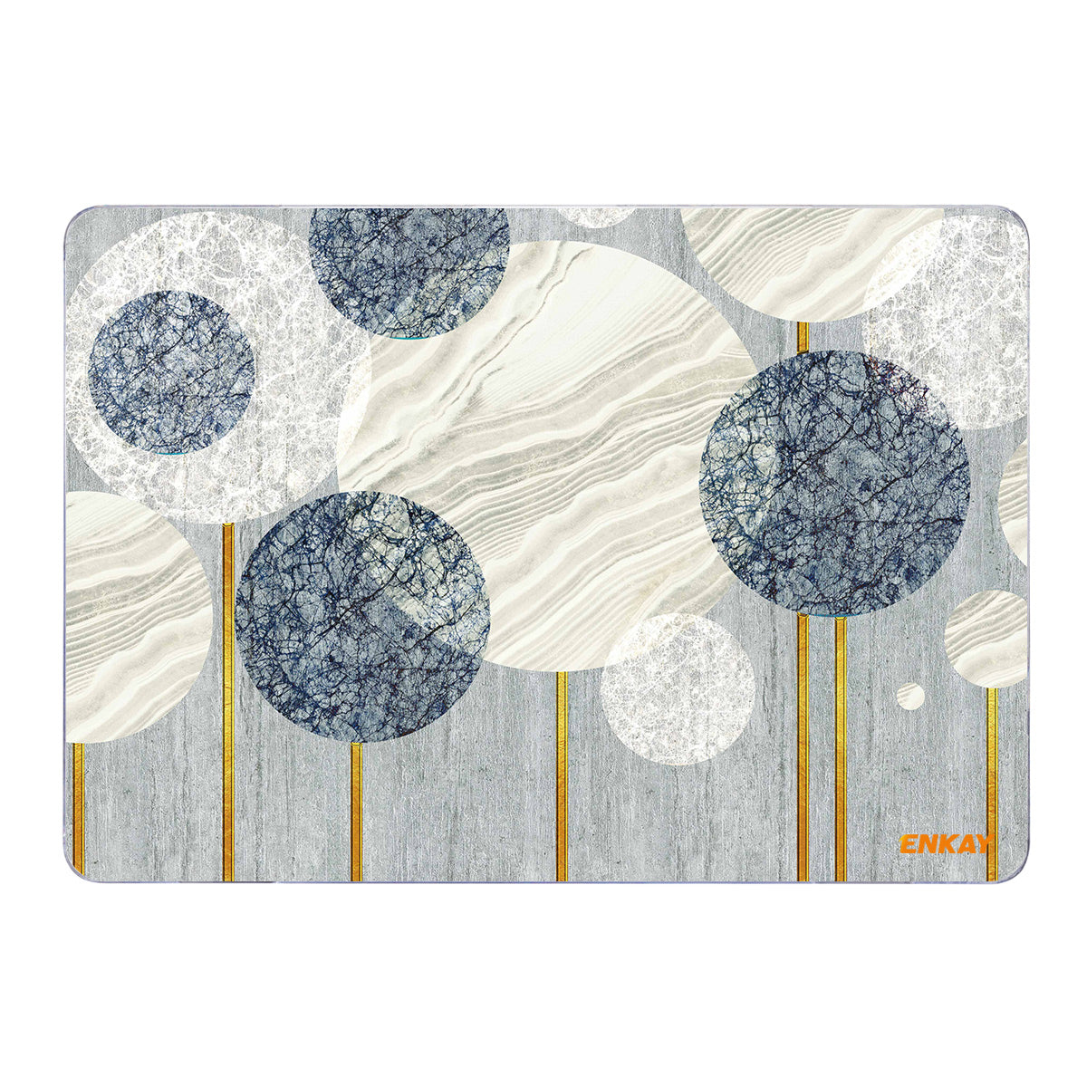 for MacBook Pro 16 inch (2021) A2485 Geometry Series Heat Dissipation Hard PC Laptop Case Pattern Design Polycarbonate Notebook Cover Shell - Geometry No.2