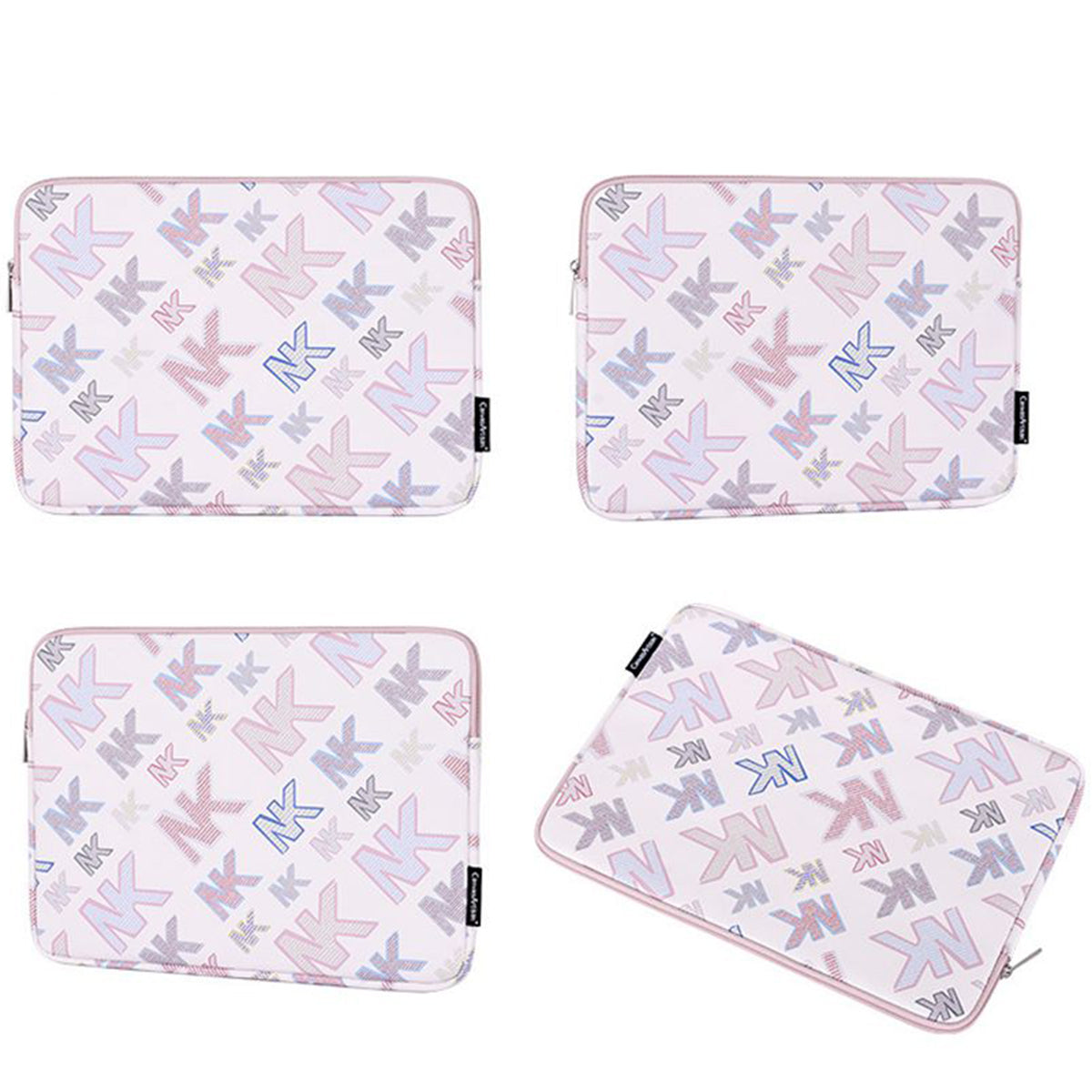 Canvasartisan G59-01 Letter NK Printing Laptop Bag Protective Notebook Sleeve for 12-inch Laptop - Blue