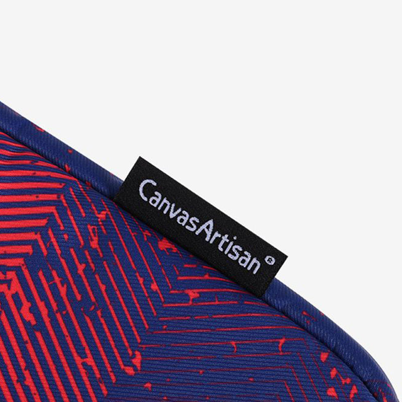 Graffiti Pattern Notebook Carrying Bag Anti-scratch Protective Laptop Sleeve Case - Blue/Red/for 13-inch Laptop