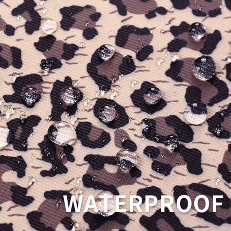 Leopard Pattern Laptop Sleeve Ultra-thin Computer Bag Pouch with Small Bag - Yellow/for 11-inch Laptop