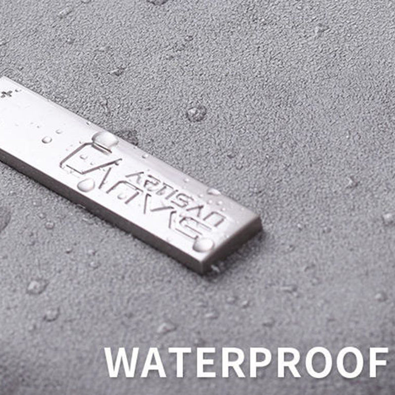 Solid Color PU Leather Notebook Case Shockproof Protective Sleeve Bag with Small Bag - Pink/for 15-inch Laptop