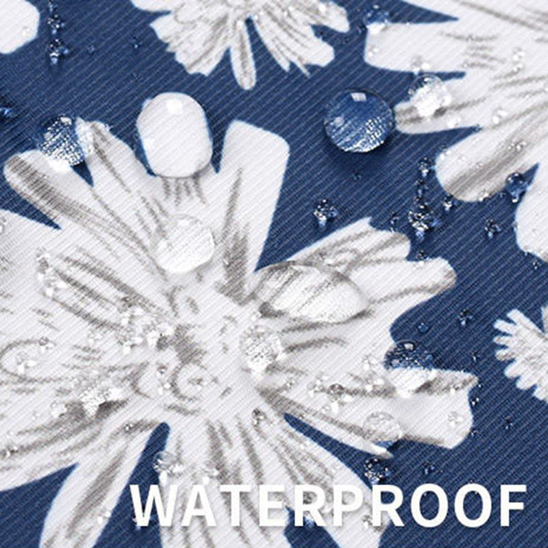 Chrysanthemum Pattern Laptop Sleeve Zipper Carrying Case with Small Bag - Blue/for 13-inch Laptop