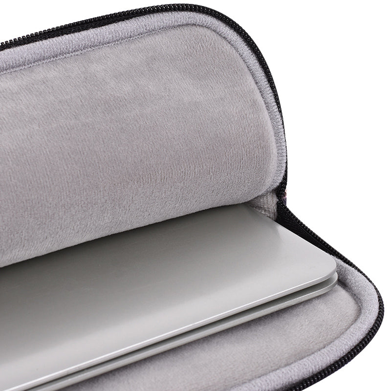 Snake Pattern Laptop Sleeve Carrying Bag Notebook Case with Small Bag - Pink/for 11-inch Laptop