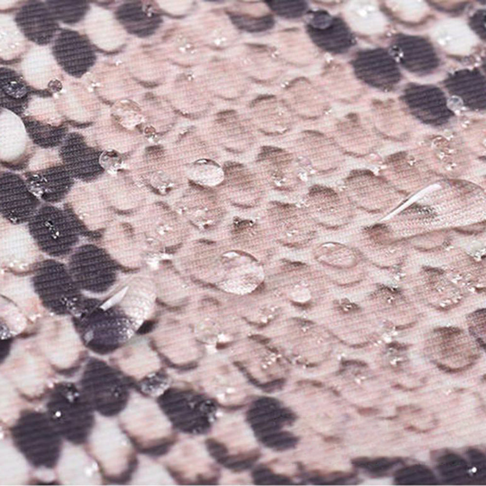 Snake Pattern Laptop Sleeve Carrying Bag Notebook Case with Small Bag - Pink/for 12-inch Laptop