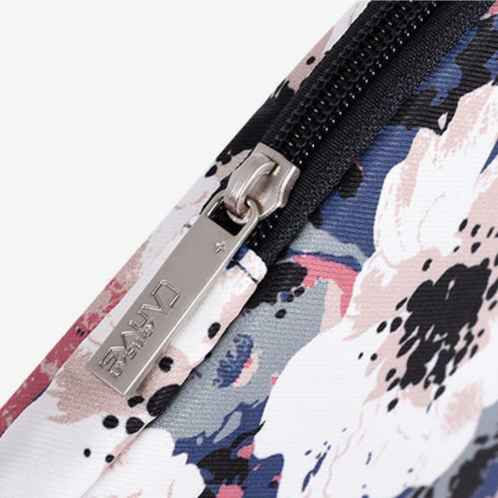 Canvasartian H43-01 Laptop Sleeve Case Watercolor Flower Printing Notebook Carrying Bag - Blue/for 15-inch Laptop