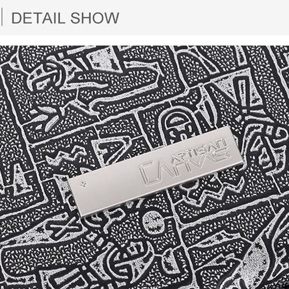 Egypt Style Pattern Printing Laptop Sleeve Bag Zipper Closure Notebook Protective Case - Grey/for 11-inch Laptop