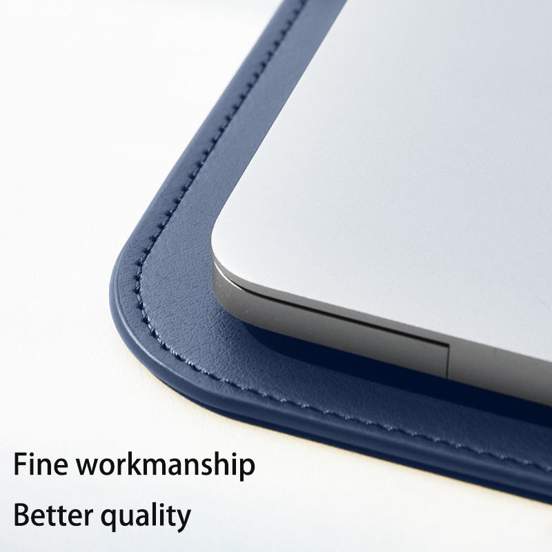 Wiwu Skin Pro II Series Notebook Sleeve Bag for MacBook Pro 14 inch 2021 Waterproof Slim PU Leather Laptop Cover - Grey