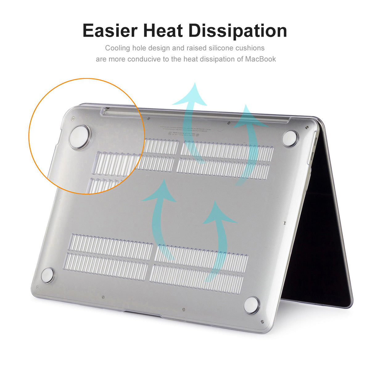 for MacBook Pro 15 inch (2016-2017) A1707/ (2018-2019) A1990 Flowers Series Patterned Crystal Hard PC Laptop Case with Heat-Dissipating Design - Tulip