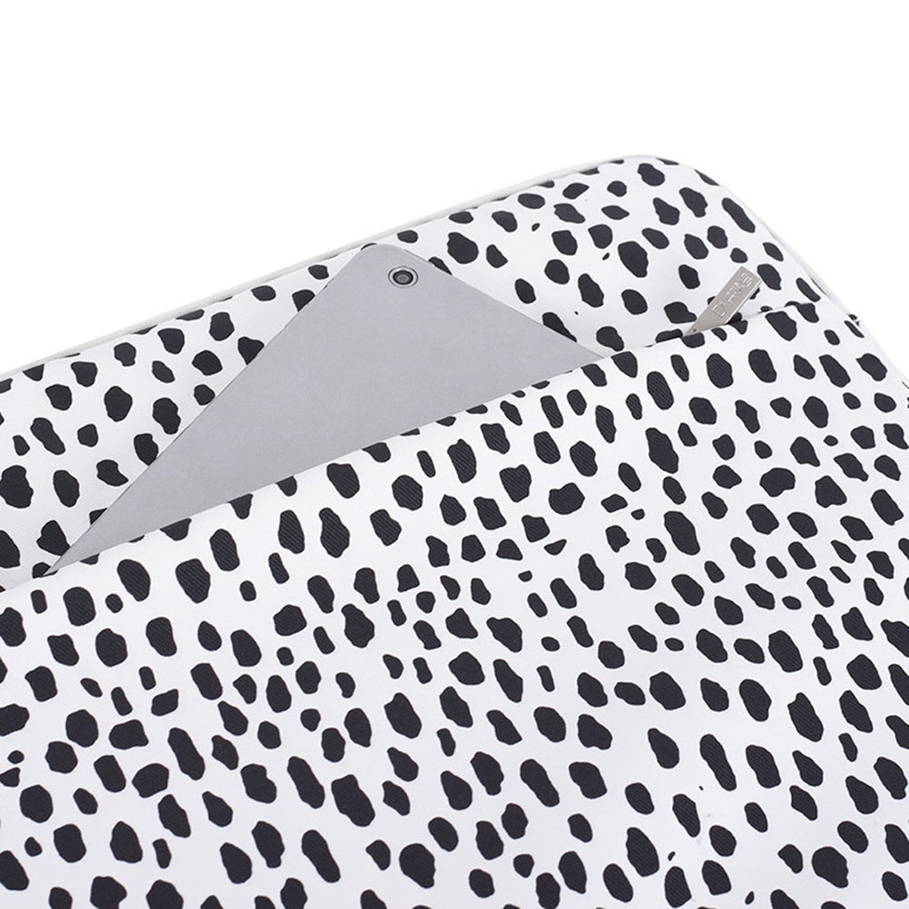 Canvasartian H36-11 12" Laptop Carry Bag Notebook Computer Cow Pattern Portable Shockproof Sleeve Handbag Case