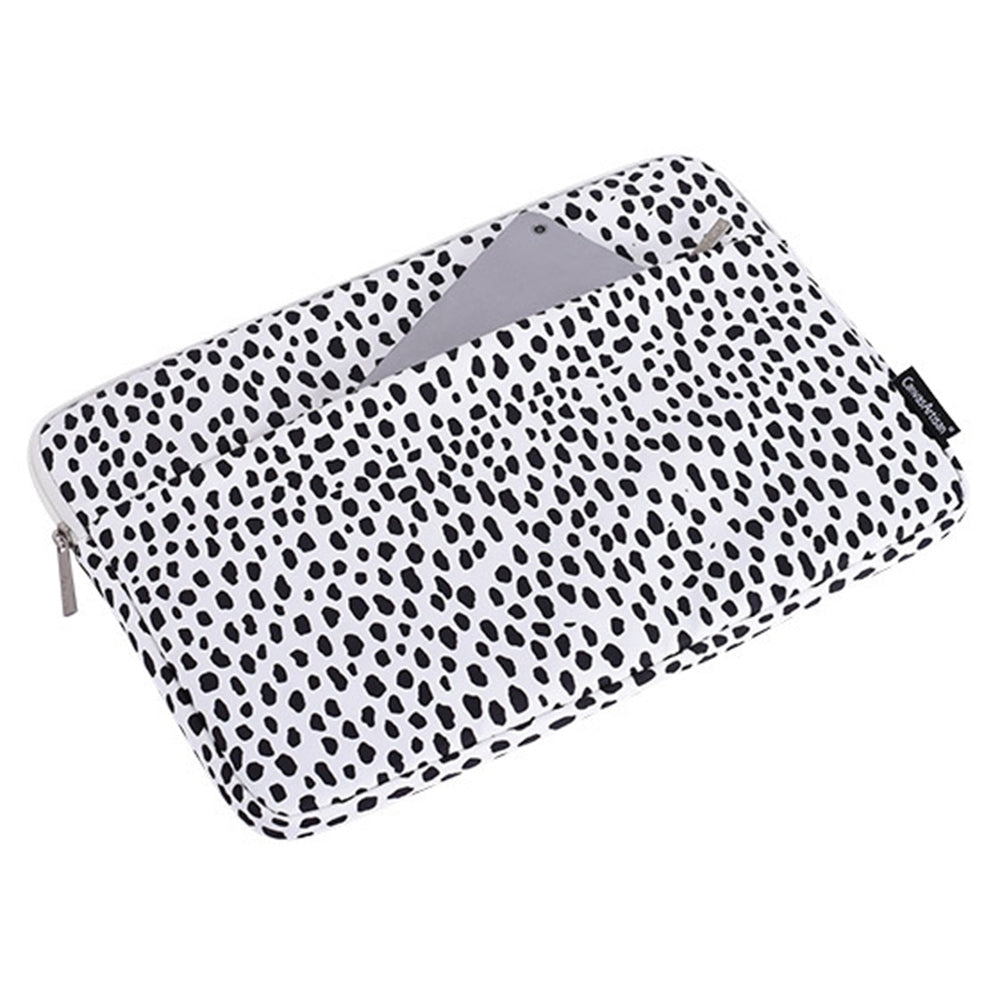 13inch Notebook Computer Protection Sleeve for MacBook Air Pro MateBook D Stylish Cow Pattern Wear-resistant Shockproof Carrying Bag