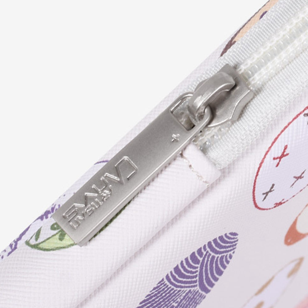 G52-01 for 13-inch Notebook Sleeve Easter Bunny and Eggs Pattern Laptop Bag Zipper Case