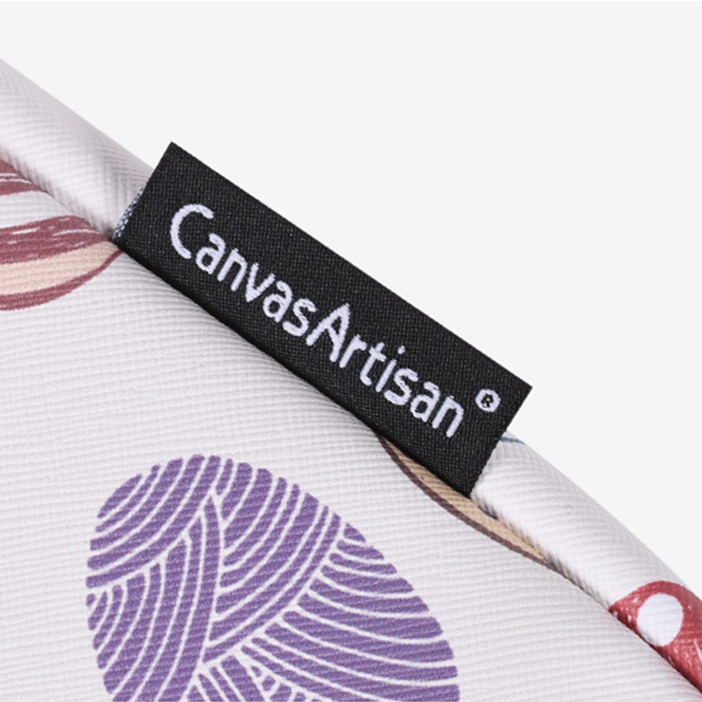 G52-T0111 2Pcs/Set Easter Bunny and Eggs Pattern Carrying Bag 15-inch Laptop Sleeve PU Protective Case + Small Bag