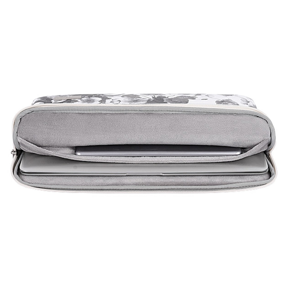 G1-01 Shockproof Sleeve Bag for 14 inch Laptops Digital Printing Flower Pattern Anti-scratch Carry Case