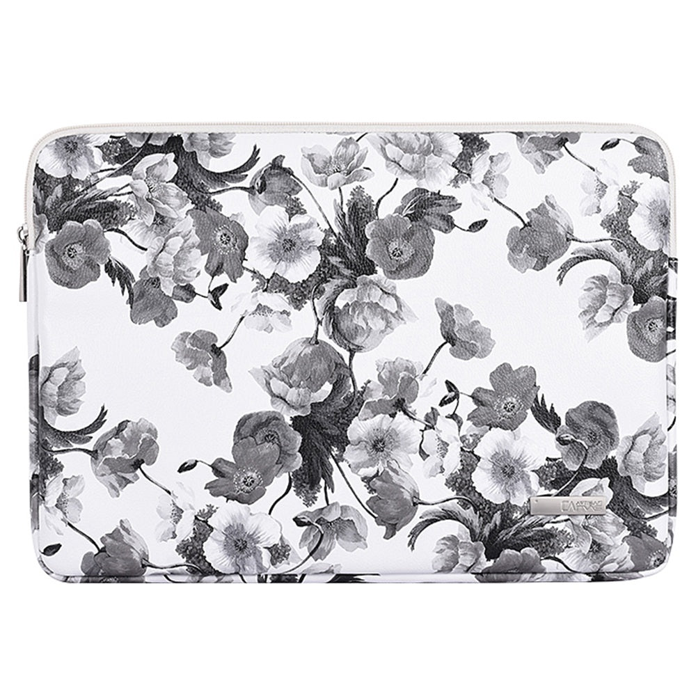 G1-01 Digital Printing Flower Pattern Sleeve Bag for 12 inch Laptops Anti-scratch Shockproof Carry Case