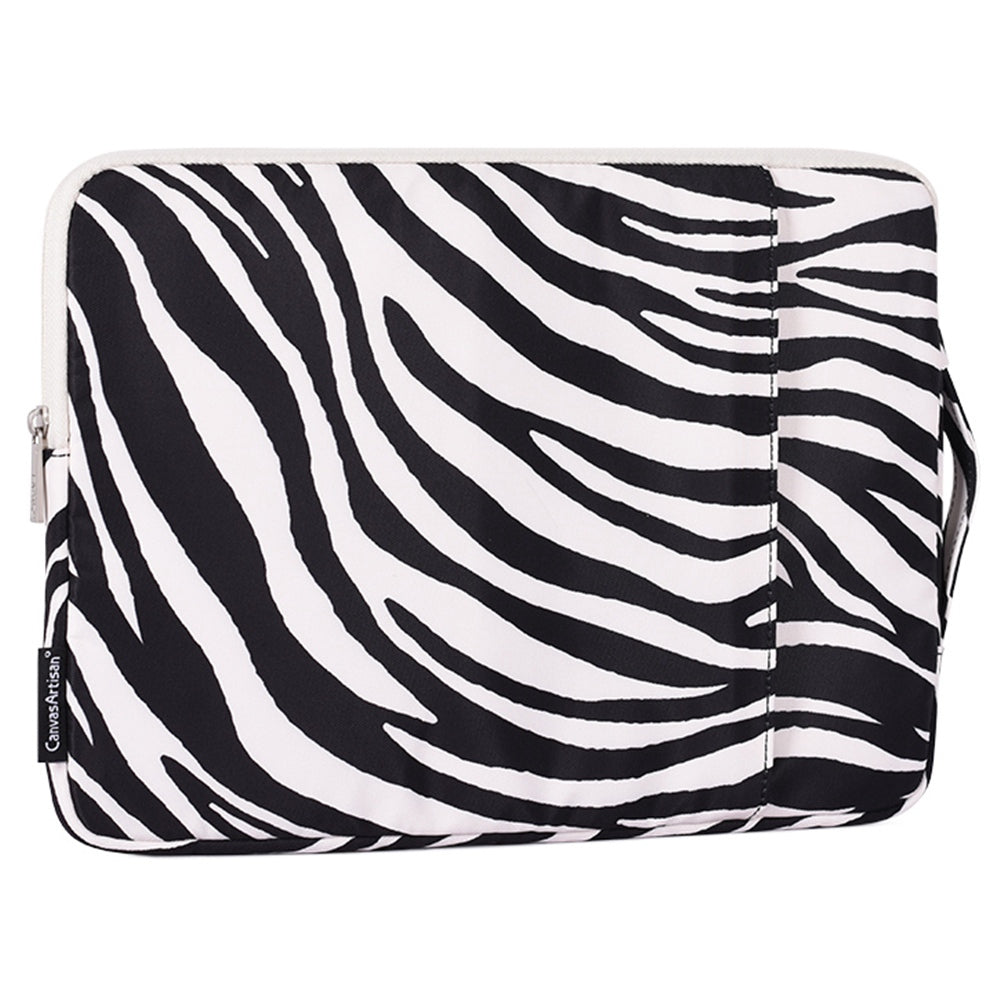 14inch Laptop Hand Bag for MacBook Pro Zebra Pattern Notebook Computer Pouch Soft Lining Sleeve Case
