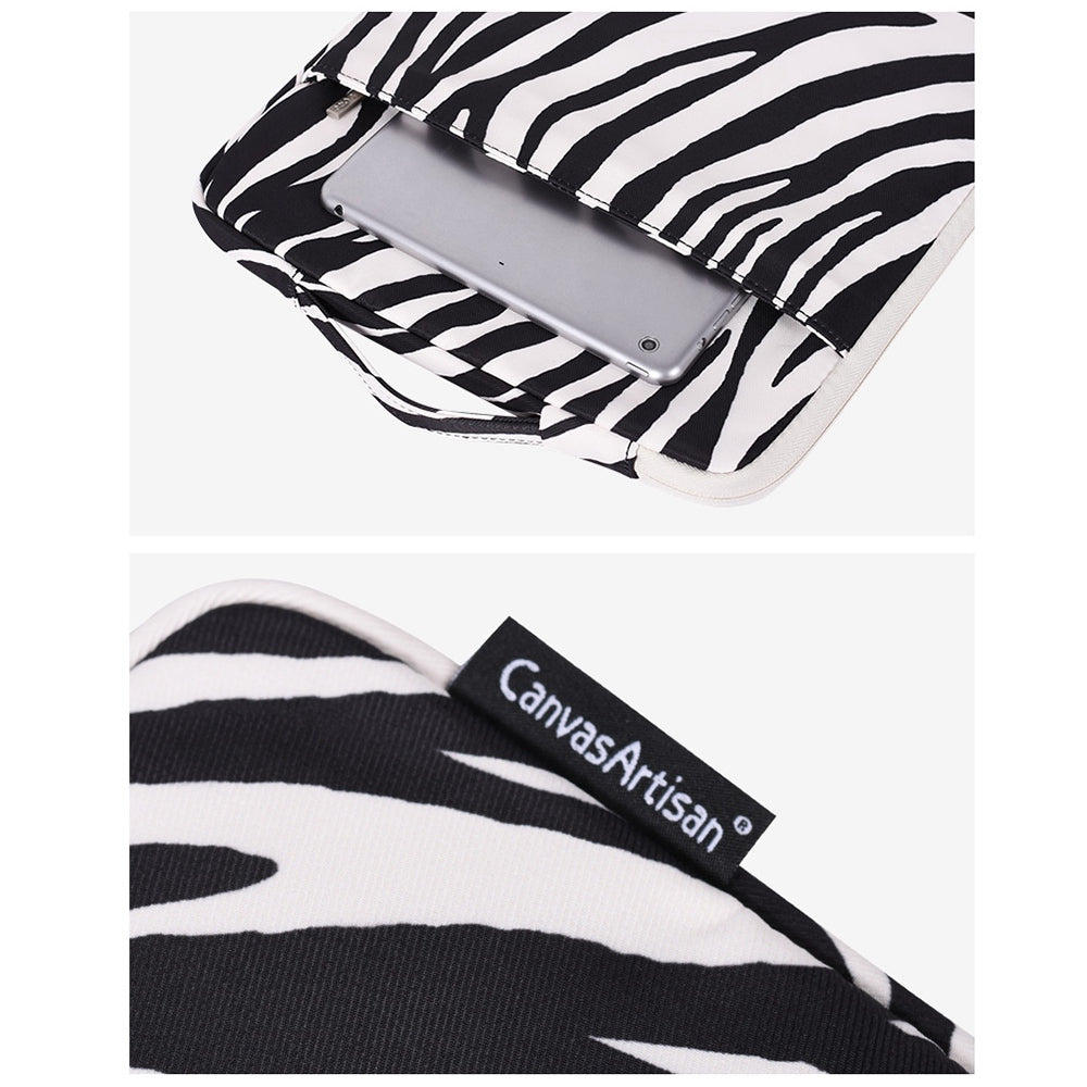 11inch Laptop Pouch Bag for MacBook Air Fashionable Zebra Pattern Notebook Computer Protection Sleeve Case