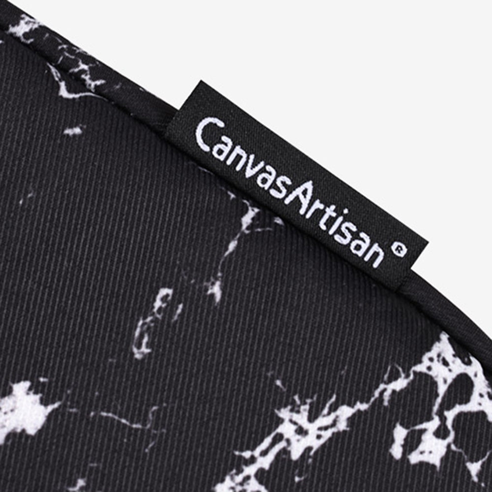 Marble Pattern Waterproof Sleeve Bag for 11 inch Laptops Anti-Scratch Carry Case Notebook Portable Slim Case with Small Bag - Black