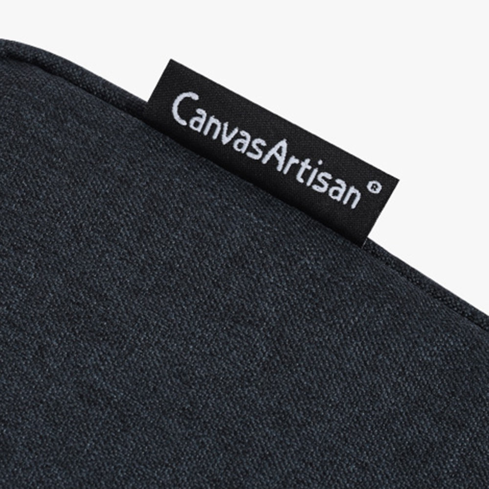 Canvasartisan L25-89 Business Style Shockproof Carry Case for 11 inch Laptops Scratch Resistant Notebook Sleeve Bag with Handle Strap - Navy Blue