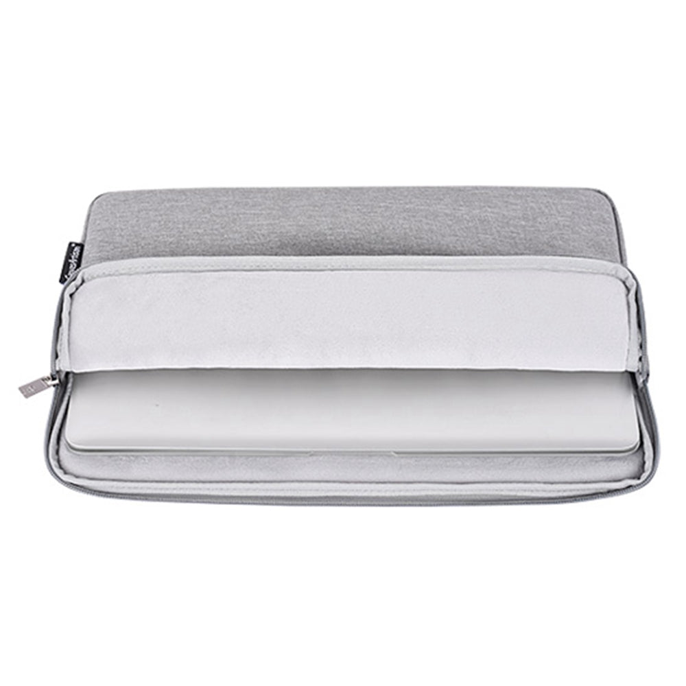 Canvasartisan L25-53 Shockproof Sleeve Bag for 12 inch Notebook Protector Scratch Resistant Business Style Laptops Carry Case - Light Grey