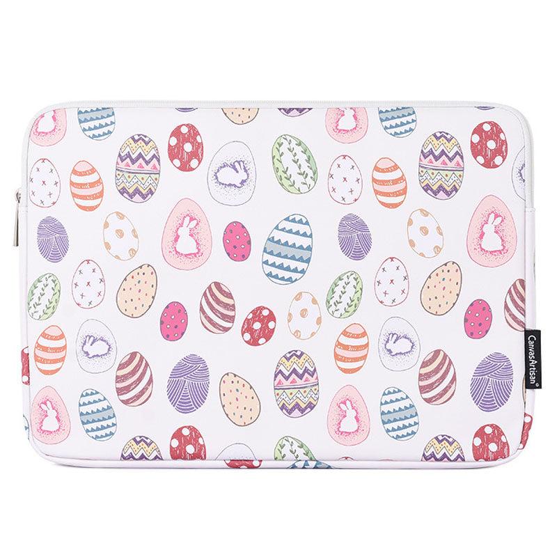 G52-01 Waterproof PU Leather + Soft Lining Patterned Laptop Protective Sleeve Bag for 11-inch Notebook