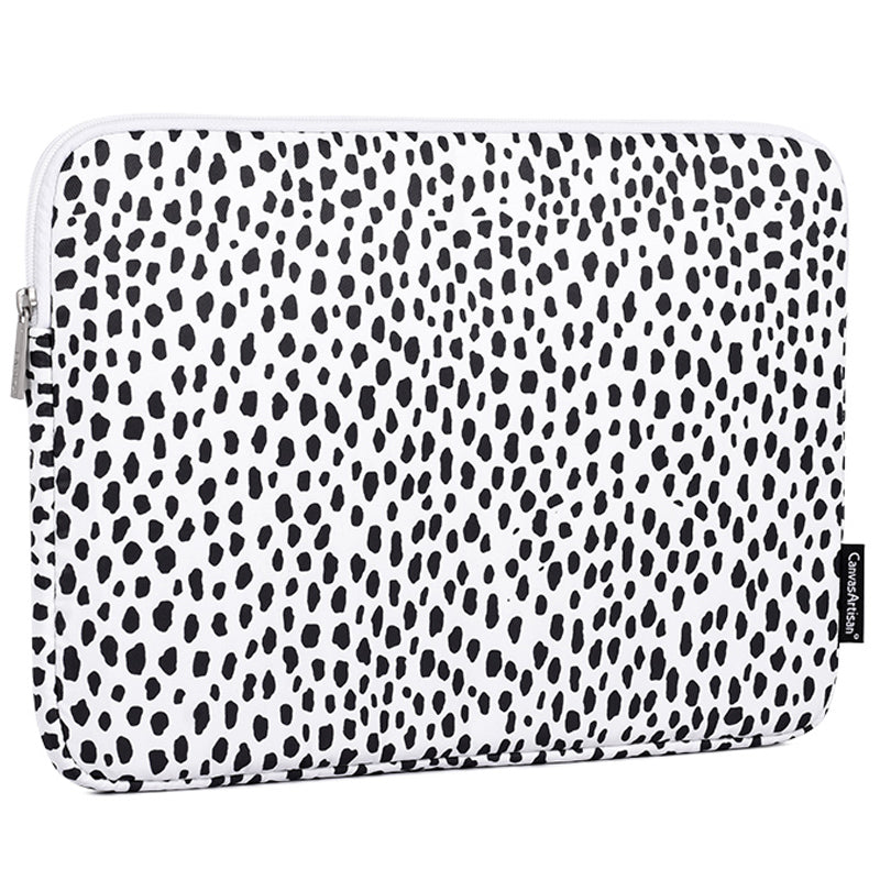 H36-T0121 Water-Proof Cow Grain Patterned Laptop Protective Sleeve Bag with Small Bag for 11-inch Notebook