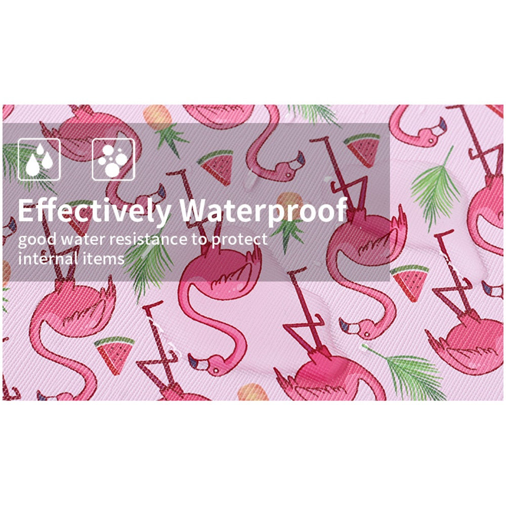 G58-01 Pattern Printed PU Leather Carry Case for 13-inch Laptops Portable Sleeve Bag Shockproof Notebooks Bag