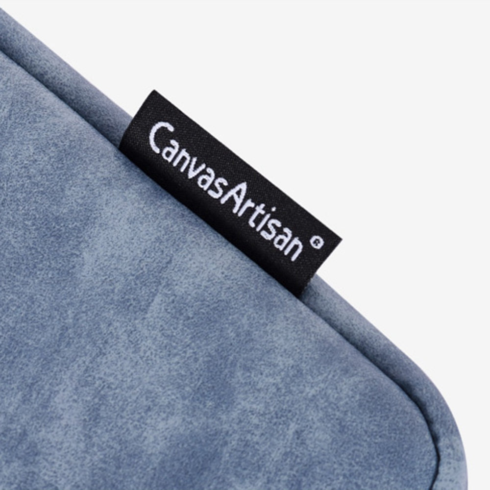 Canvasartisan L31-03 Portable Sleeve Bag for 11-inch Laptops PU Leather Carry Case Anti-scratch Storage Bag - Brown