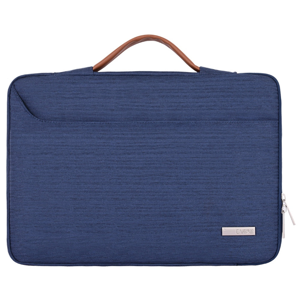 Canvasartisan K28-22 13-inch Business Style Notebook Handbag Laptop Protective Bag with Front Pocket - Blue