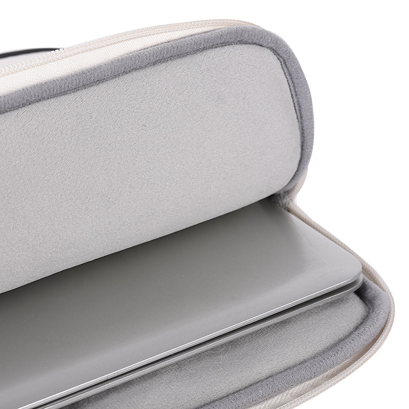 Zebra-stripe Pattern Shockproof Carry Case for 15 inch Laptops Scratch Resistant Notebook Sleeve Bag with Handle Strap/Vertical Pouch