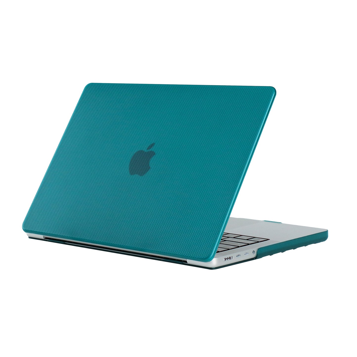 for MacBook Pro 13 inch A1706/A1708/A1989/A2159/A2289/A2251/A2338 Anti-Fingerprint Dot Texture Hard Laptop Cover Easy Installation/Removal Double-Piece Design Hardshell Case - Light Green