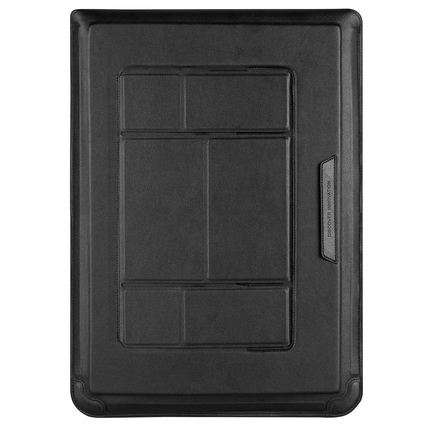 NILLKIN Versatile Plus 15.6 - 16.1-inch Laptop Sleeve Multifunctional Litchi Texture PU Leather Cooling Stand Notebook Bag with Mouse Pad Function - Black