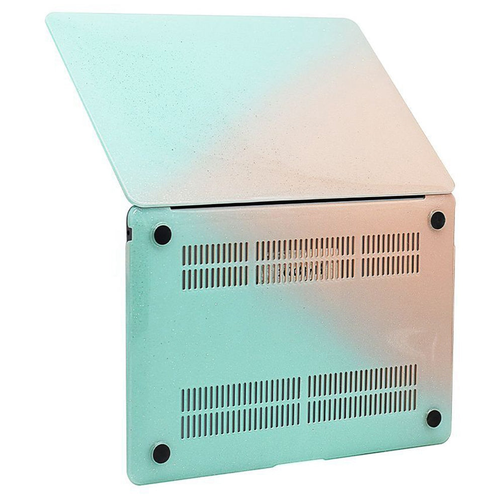 For Macbook Air 13 inch 2010-2012 (A1369, A1466) Gradient Color PC Front and Back Protective Laptop Case Shell