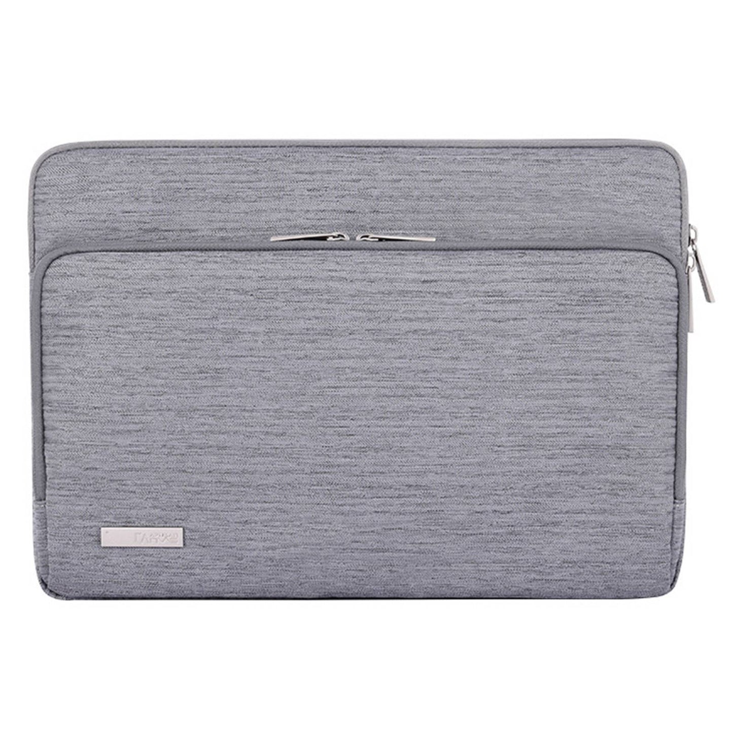 Canvasartisan L28-21 Protective Sleeve for 14-inch Laptop Shockproof Zipper Notebook Carrying Bag - Light Grey