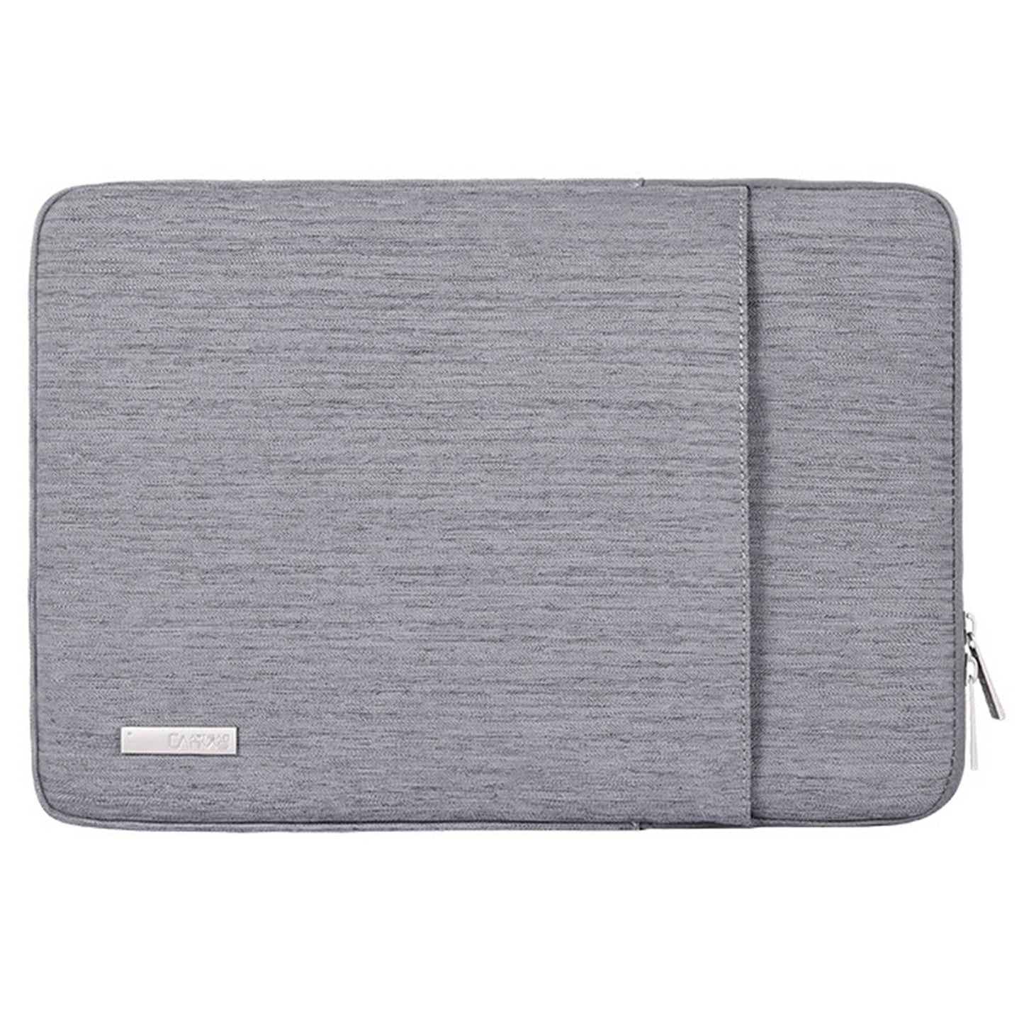 Canvasartisan L28-19 12-inch Laptop Sleeve Business Style Shockproof Soft Liner Notebook Bag (Vertical Type) - Grey