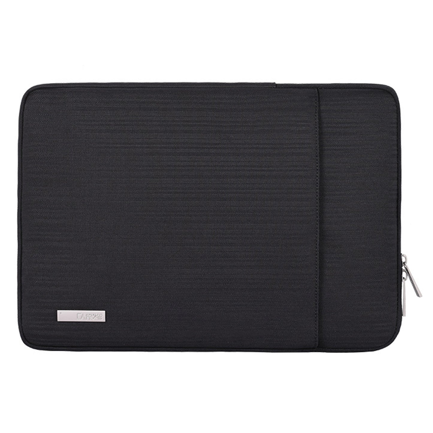 Canvasartisan L28-19 12-inch Laptop Sleeve Business Style Shockproof Soft Liner Notebook Bag (Vertical Type) - Black