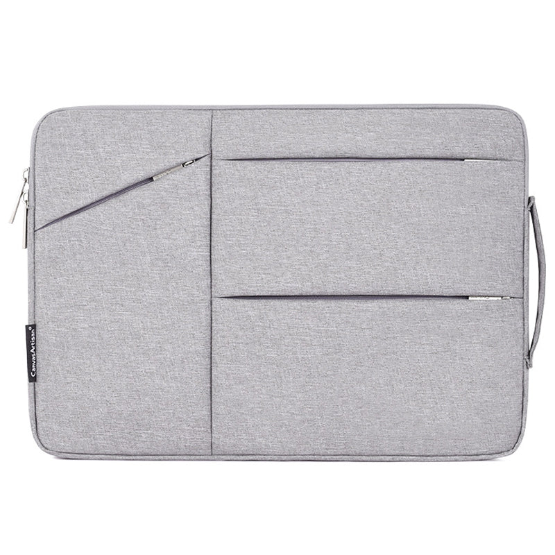 Canvasartisan L25-58 15-inch Laptop Protective Sleeve Notebook PC Handbag Carrying Bag - Light Grey