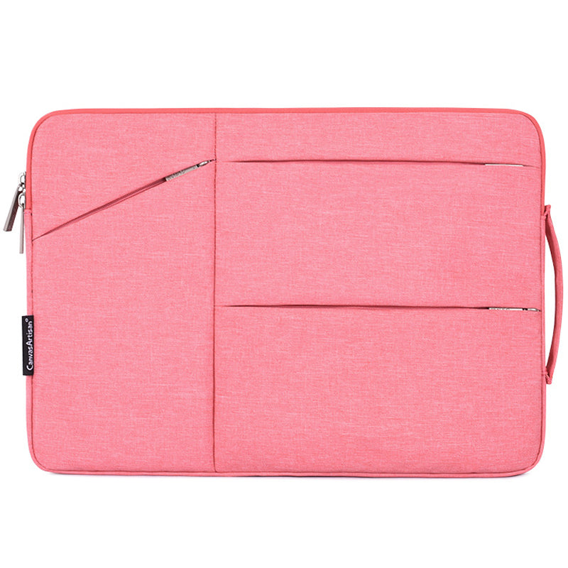 Canvasartisan L25-58 15-inch Laptop Protective Sleeve Notebook PC Handbag Carrying Bag - Pink