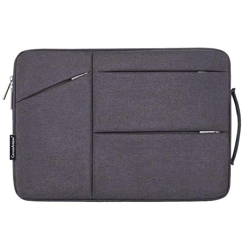 Canvasartisan L25-58 15-inch Laptop Protective Sleeve Notebook PC Handbag Carrying Bag - Dark Grey