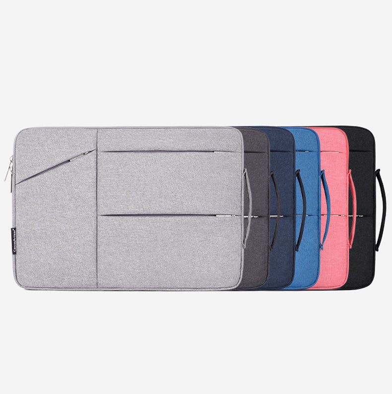 Canvasartisan L25-58 15-inch Laptop Protective Sleeve Notebook PC Handbag Carrying Bag - Dark Grey