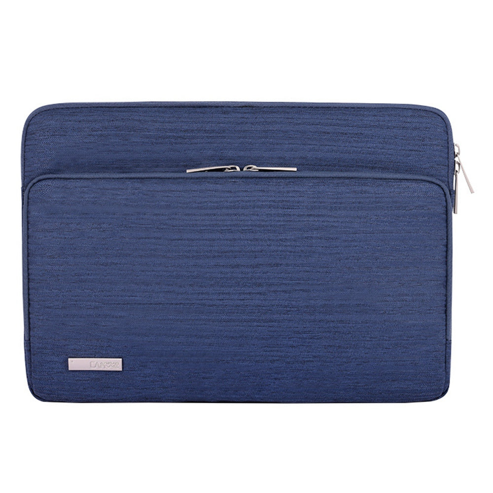 Canvasartisan L28-21 Business Style 12-inch Notebook Carrying Bag Waterproof Laptop Protective Sleeve - Blue