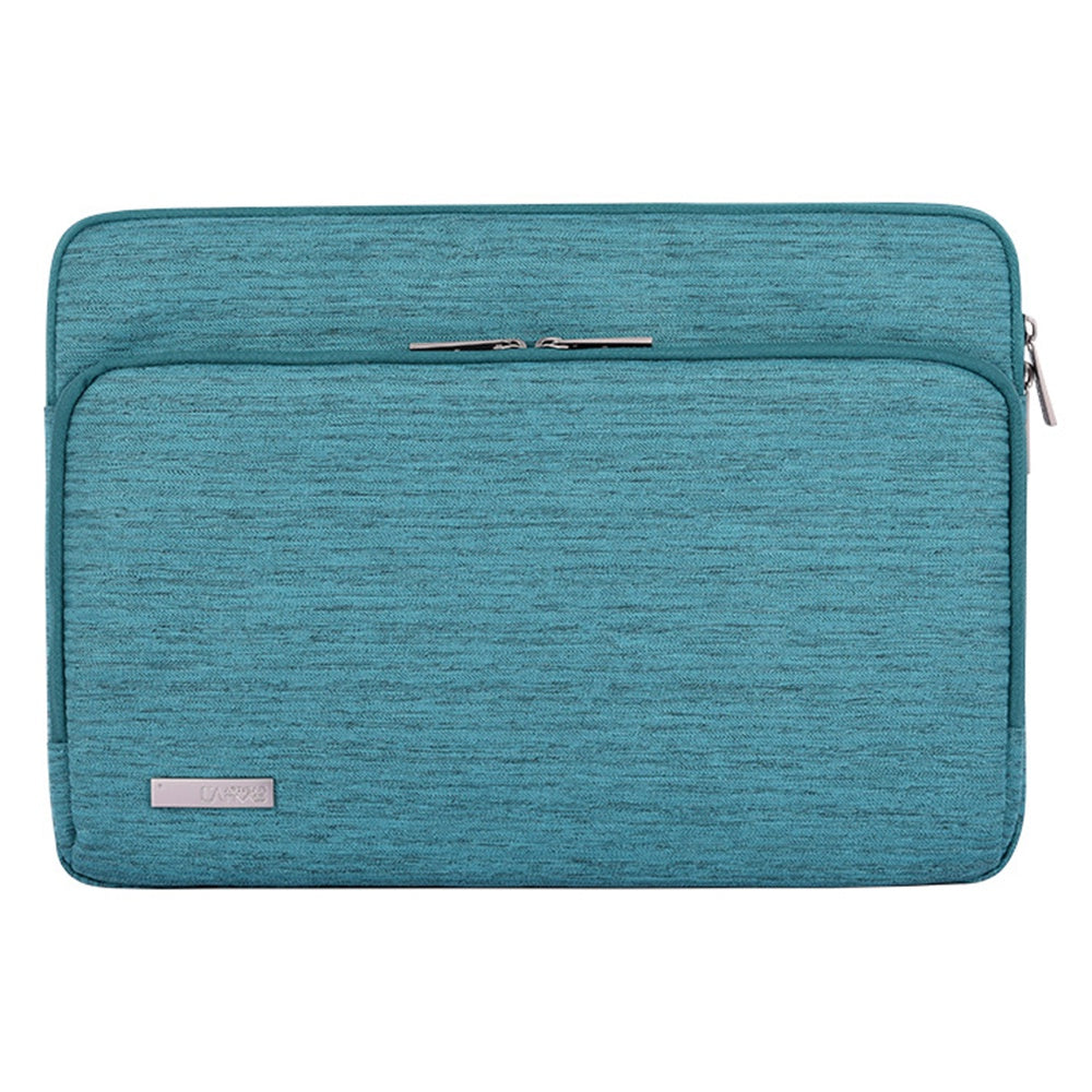 Canvasartisan L28-21 Business Style 12-inch Notebook Carrying Bag Waterproof Laptop Protective Sleeve - Light Green