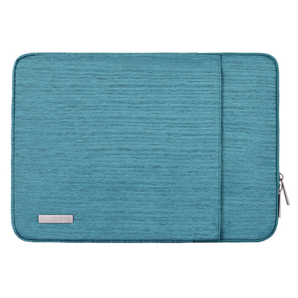 Canvasartisan L28-19 11-inch Laptop Anti-scratch Carrying Bag Business Style Notebook Waterproof Protective Sleeve (Vertical Type) - Light Green