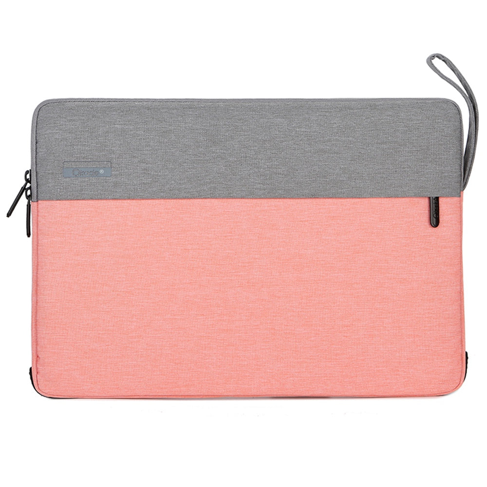OKADE T53 15.4inch Bi-color Style Notebook Case Portable Waterproof Oxford Cloth Handbag Shockproof Laptop Carrying Bag - Pink