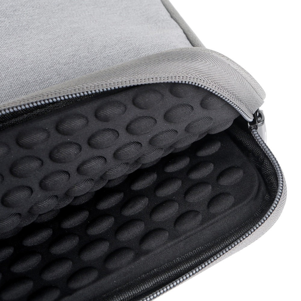 Uniqkart T61 Portable Storage Pouch for 14-14.6inch Laptop Bag Shockproof Air Cushion Lining Carrying Bag - Black