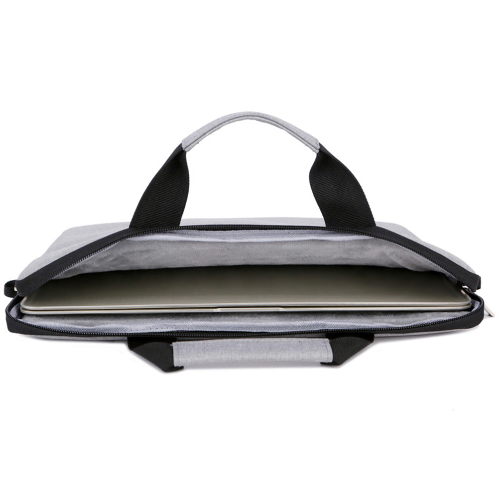 OKADE B022 Minimalist Laptop Handbag for 14inch Notebook Soft Lining Carrying Bag (with Shoulder Strap) - Pink