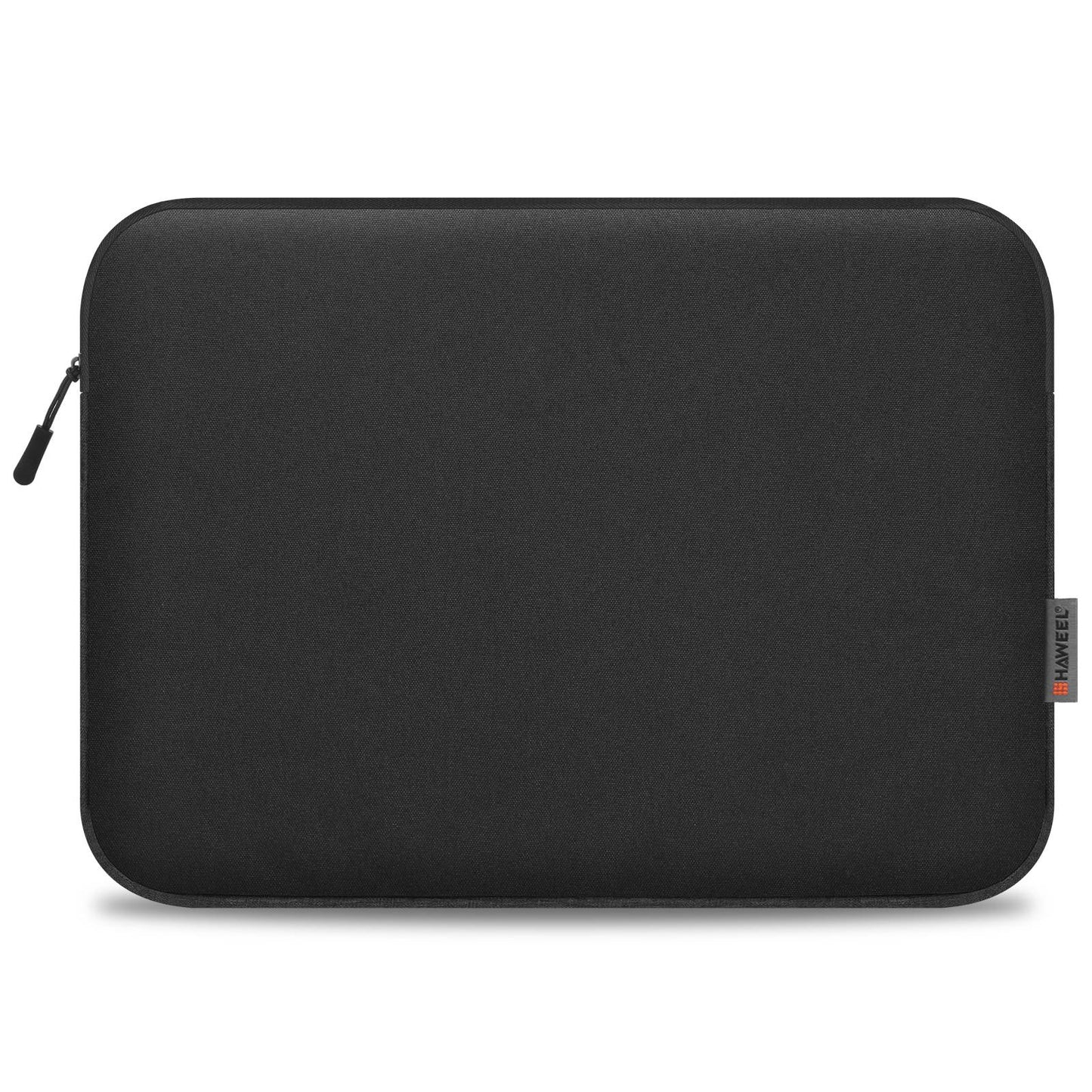 Haweel HWL7016 For Macbook Pro 15 inch (2016) / (2018-2019) / 16 inch (2022) Shockproof Zippered Sleeve Bag Scratch Resistant Carry Case (40.5 x 29.5cm, 15-16.7 inch) - Black