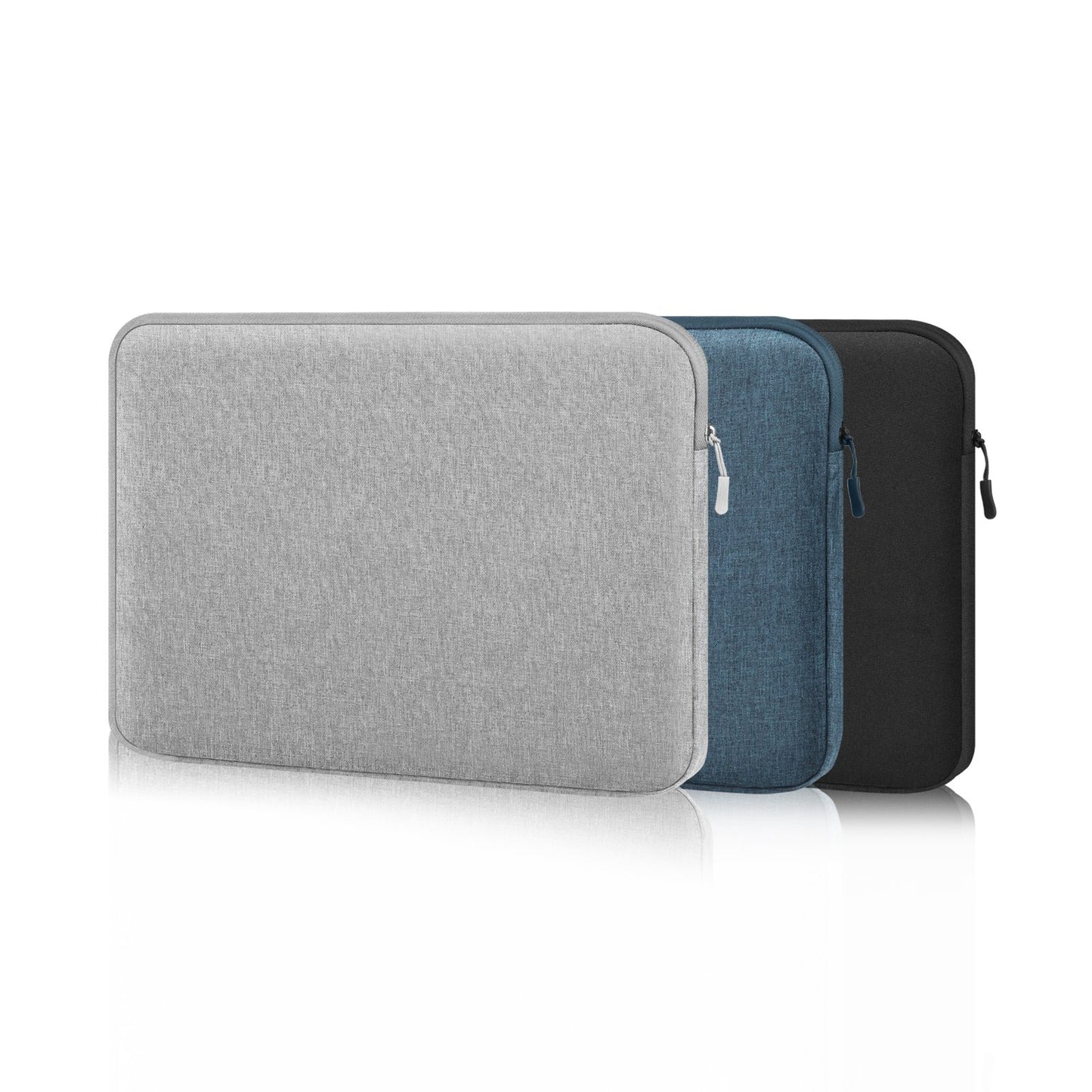 Haweel HWL7016 For Macbook Pro 15 inch (2016) / (2018-2019) / 16 inch (2022) Shockproof Zippered Sleeve Bag Scratch Resistant Carry Case (40.5 x 29.5cm, 15-16.7 inch) - Black