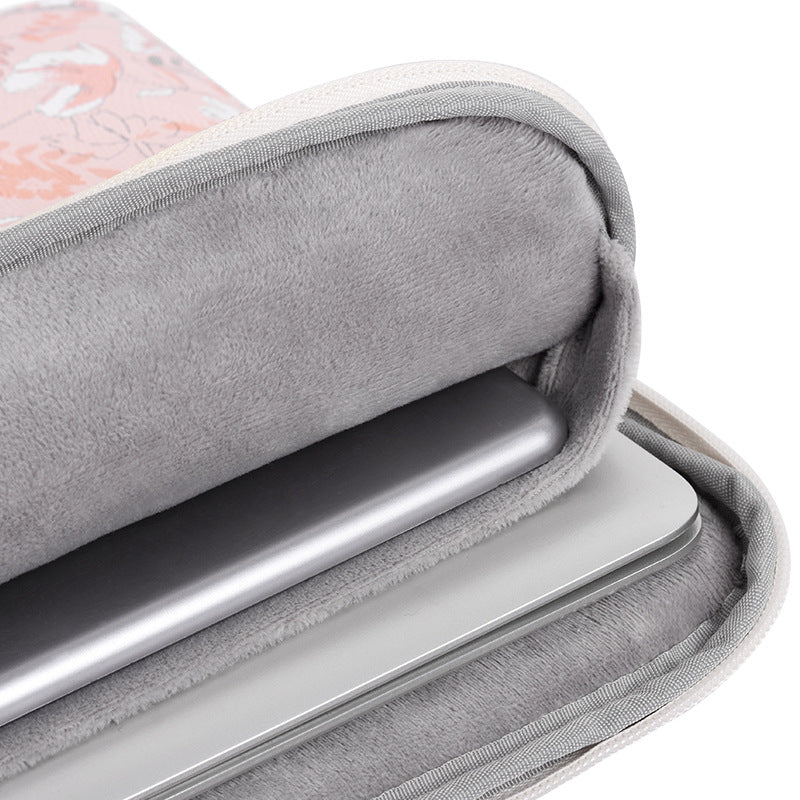 Canvasartisan G4-01 Pattern Printed Sleeve Bag for 12-inch Laptops Portable PU Leather Carry Case Shockproof Storage Bag